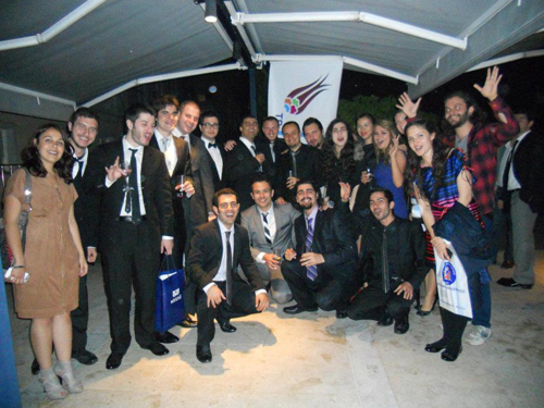 group picture with ESN Turkey