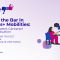 AsCOLA Final Conference banner: 'Raising the Bar in Erasmus+ Mobilities: AsCOLA Student-Centered Courses Evaluation.' Takes place May 6th, 10:00-17:00 CET at Mundo Matongé, Brussels. Features a purple-pink gradient background, an illustration of two diverse individuals discussing with speech bubbles, and logos for AsCOLA (in the top left corner) and EU co-funding (in the bottom left corner).