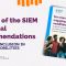 A graphic with a "Co-funded by the Erasmus+ Programme of the European Union" logo, Social Inclusion & Engagement in Mobility" logo, booklet, and text saying: "Launch of the SIEM technical recommendations: Fostering inclusion in Erasmus+ mobilities"