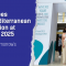 The visual presents the title of the article on the left side, which is "Cultivating Tomorrow's Dialogue: ESN Shapes Euro-Mediterranean Cooperation at ALForum 2025". The right side shows the photo of Emna Memmi, Liaison Officer for ESN in Africa and the Middle East, who attended the AlForum 2025 